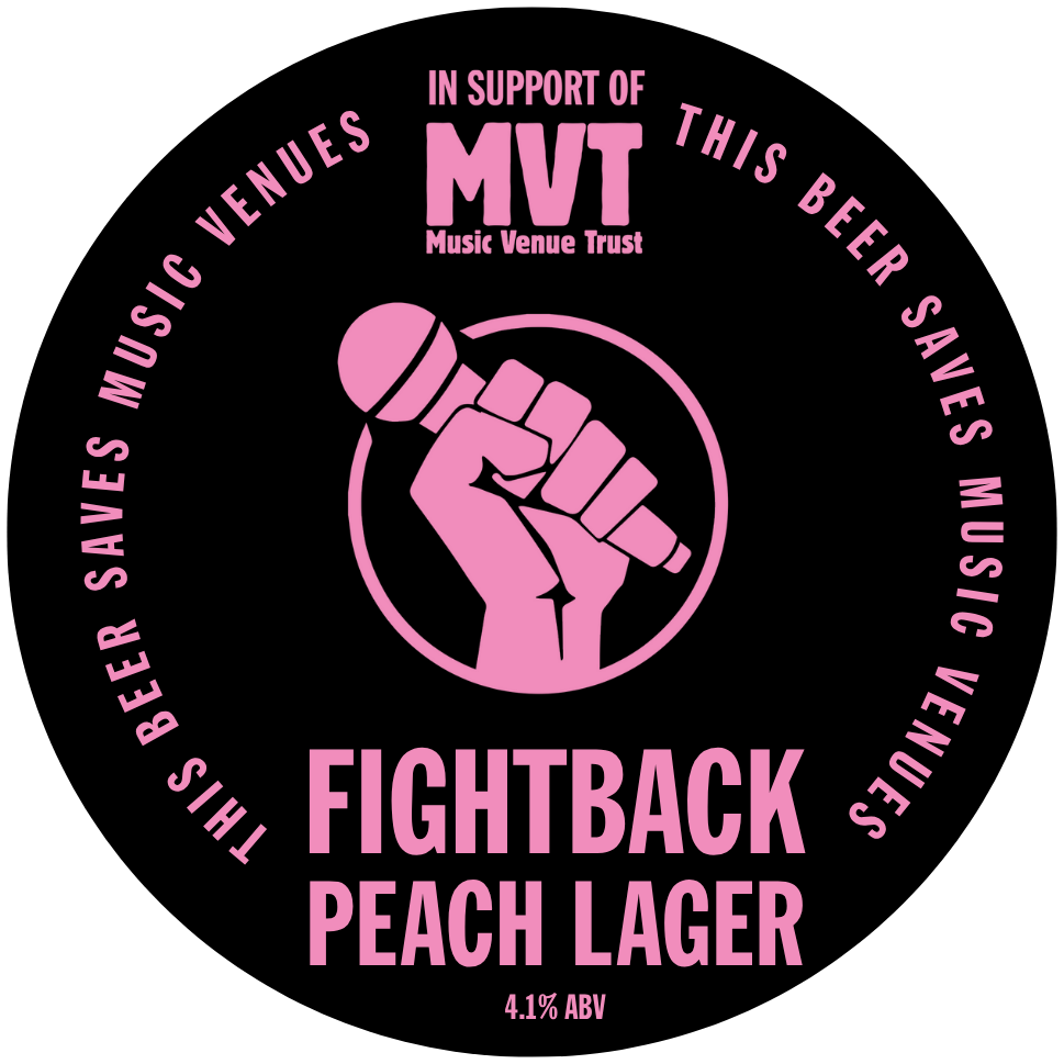 Fightback Peach Lager 4.1% - 30L Keg