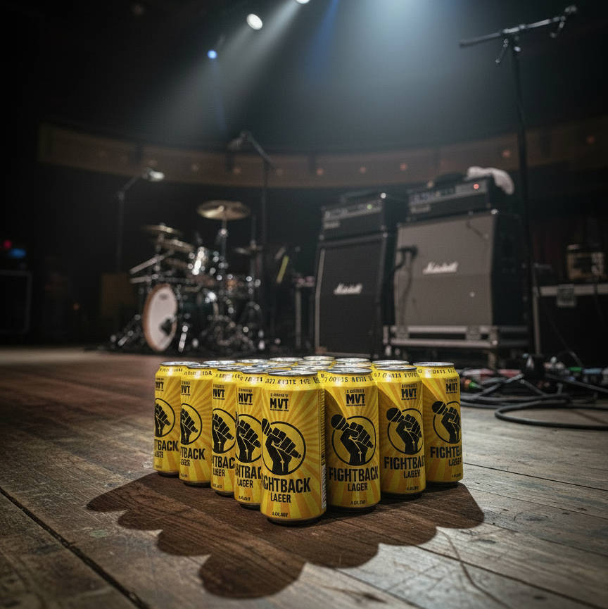 Fightback Lager - 440ml 24-pack 4% ABV