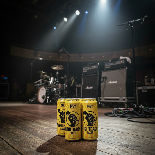 Fightback Lager - 440ml Can 4 Pack 4% ABV